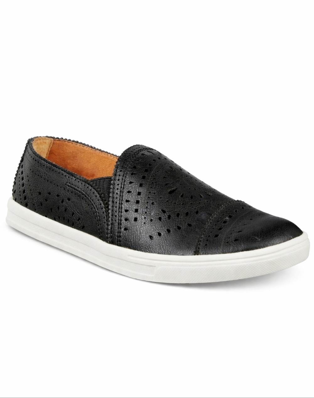 American Rag Shannen Slip On Sneaker Black and White